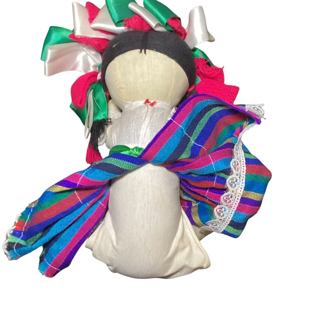 Mexican Rag Doll - Lele Doll - Maria Doll - Muñeca Maria Mexicana Articulated